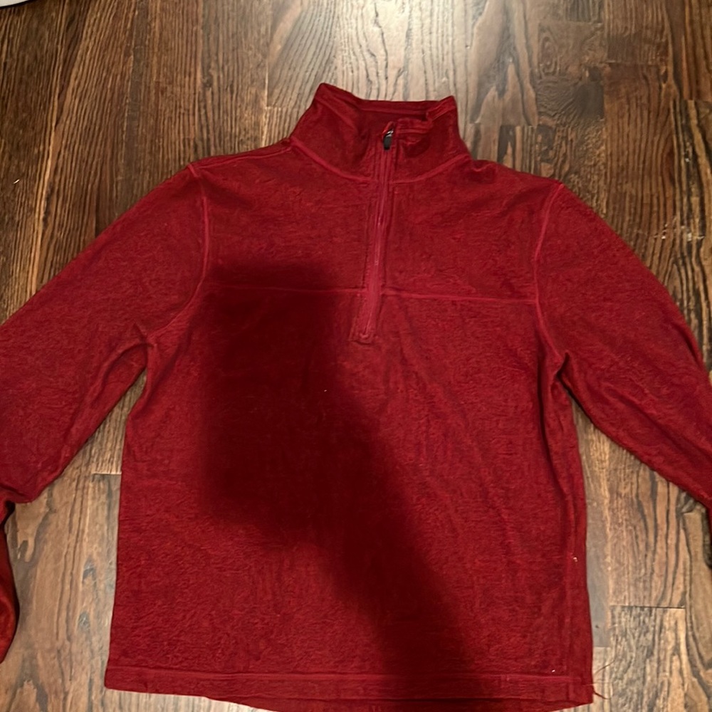 Alpine design red fleece jacket medium